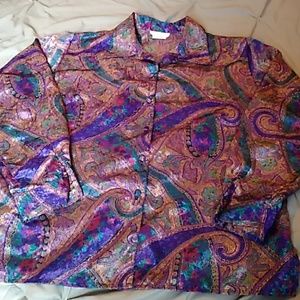 VINTAGE silk shirt